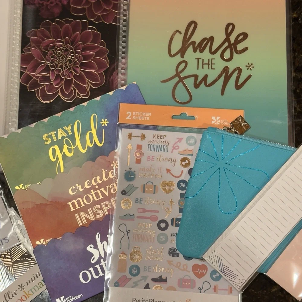 Erin Condren planner covers, pencil pouch, accessories, and more! NEW